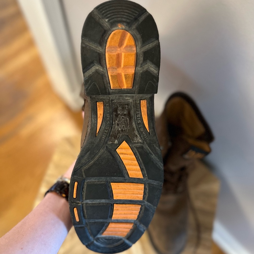 Ariat Mens Workhog 8” Composite Toe Work Boots Si… - image 4